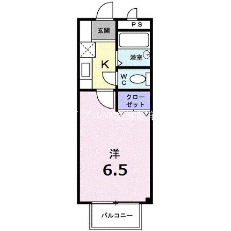 ファミールＣの物件間取画像